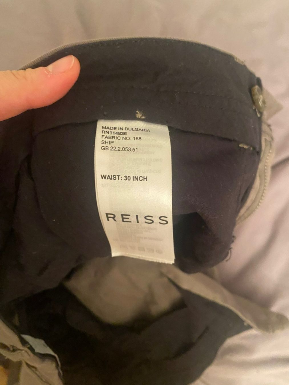 Pantaloni: Chino Kaki Reiss – Nuovo (secondo la descrizione) da Zürich venduto da mel_z6hd 1