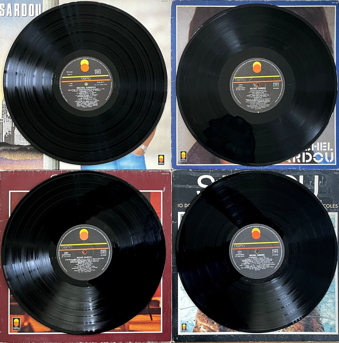 Dischi in vinile: Michel Sardou - 4 LP's – Usato da Savagnier venduto da Ne2065 3
