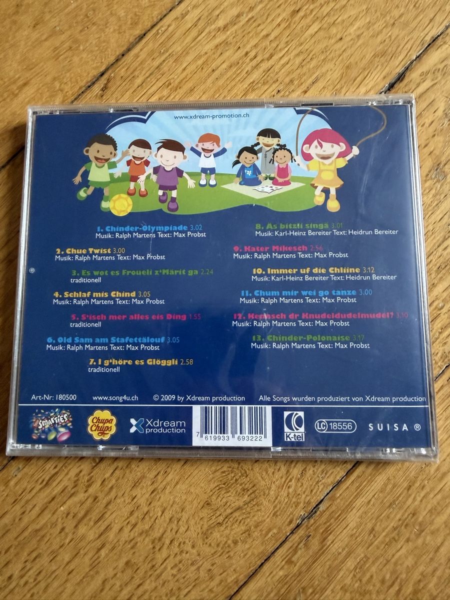CD: Kinderolympiade - CD mit Kinderliedern zum Mitsingen! – Nuovo e nell'imballaggio originale da Bern venduto da Elisa64 1