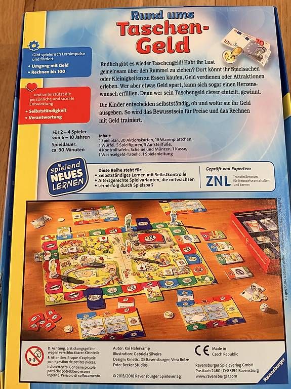 Giochi: Spiel ' Rund ums Taschengeld' – Usato da Buochs venduto da Sandrawy 1