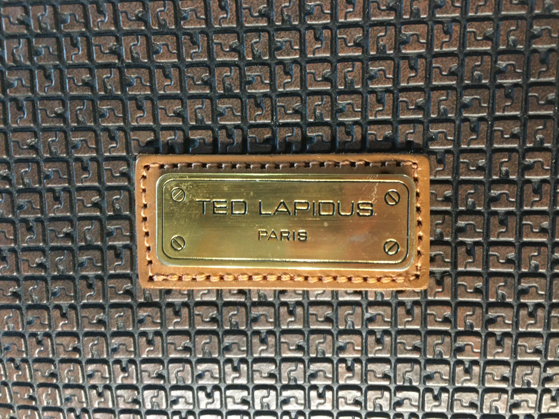 Taschen: Authentique trousse Ted Lapidus Paris, vintage, neuve – Neu (gemäss Beschreibung) aus Chêne-Bougeries von Vintage-Era 1