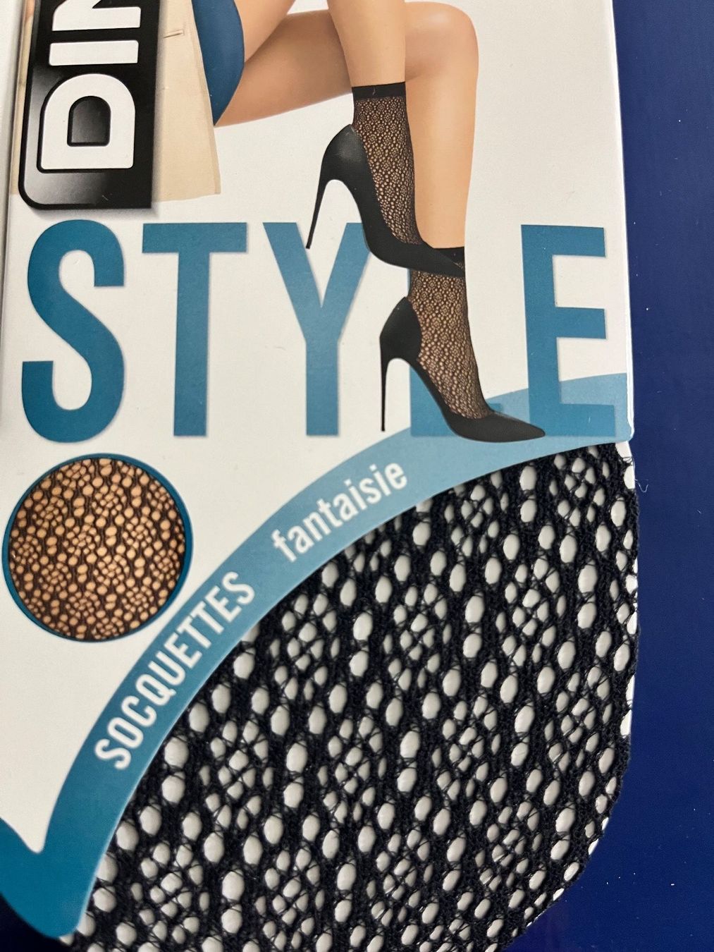 Calze: Netzsöckchen Style,  DIM, Gr. 35 - 41, Farbe Schwarz – Nuovo e nell'imballaggio originale da Rudolfstetten venduto da gst_g7xl 1