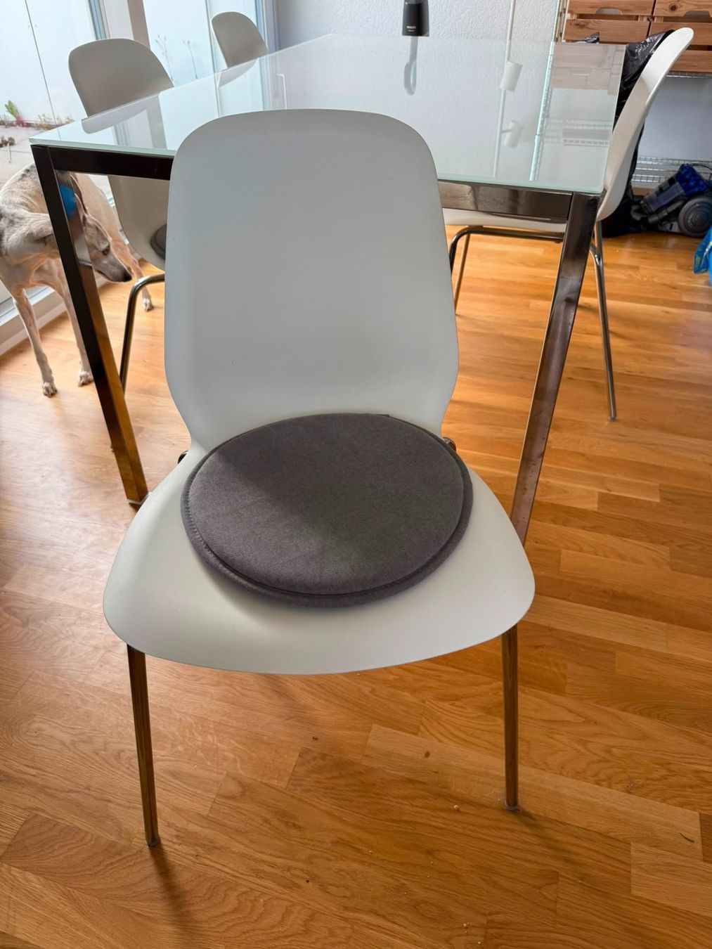 Ikea Set di tavolo e panche: Esstisch Glas/Metall und 4 Stühle – Usato da Oensingen venduto da stu_rpd2 2