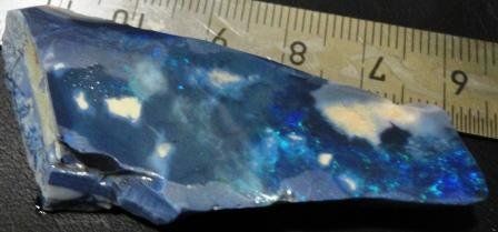Pietre preziose: Schwarze Opal aus Australia 61.5ct – Nuovo e nell'imballaggio originale da zuerich venduto da Jewlsdesign 3