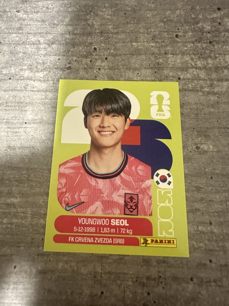 Panini Sammelbilder & Trading cards: KOR 6 , FIFA WORLD CUP 2026 PANINI  – Neu (gemäss Beschreibung) aus Frauenfeld von 1PegPeg1