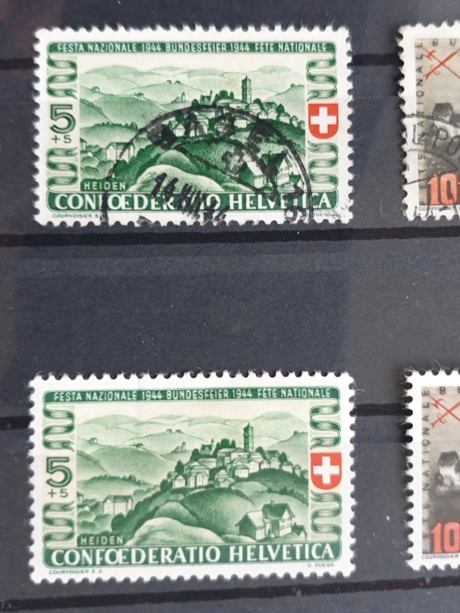 Tutti i francobolli: (542) Pro Patria 1944 postfrisch+gestemp – Usato da Schwarzhäusern venduto da Inot3 1