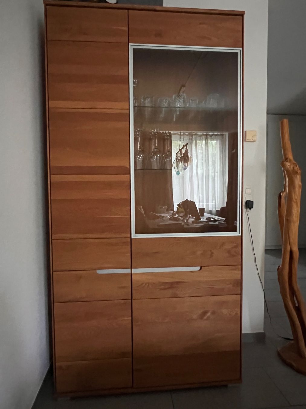 Vitrines: Vitrine Wildeiche Massiv – D'occasion à Hettlingen par BonsaiNaturist.com