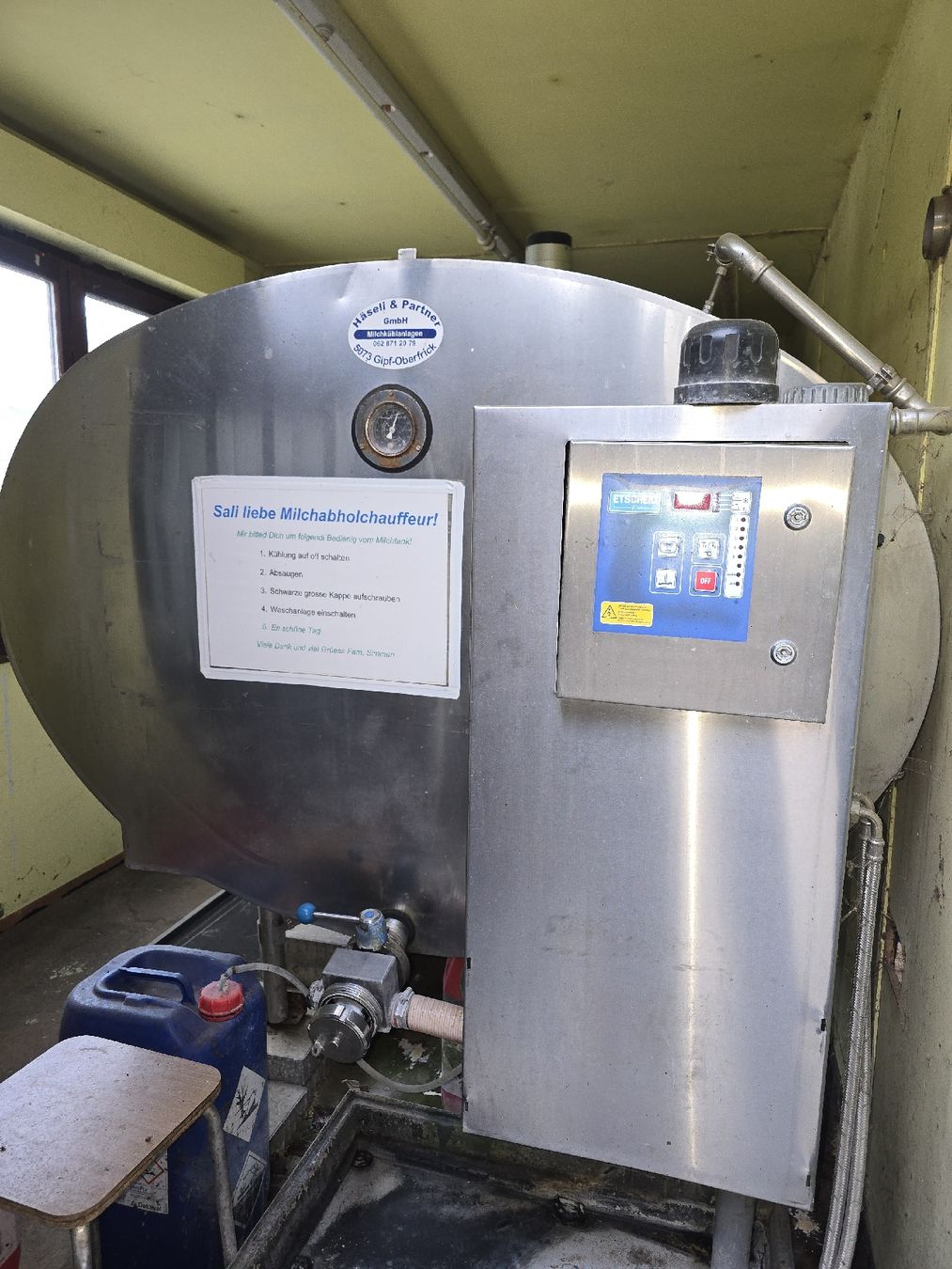 Tecnica di mungitura: Milchtank 2500l – Usato da Remetschwil venduto da Golfbmw6210