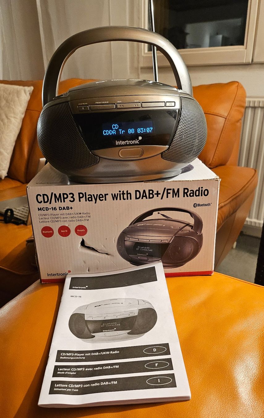 Radios: ** DAB+/FM/CD/BT/AUX Stereo Player Intertronic MCD-16 ** – Gebraucht aus St. Margrethen SG von Relsi53 7