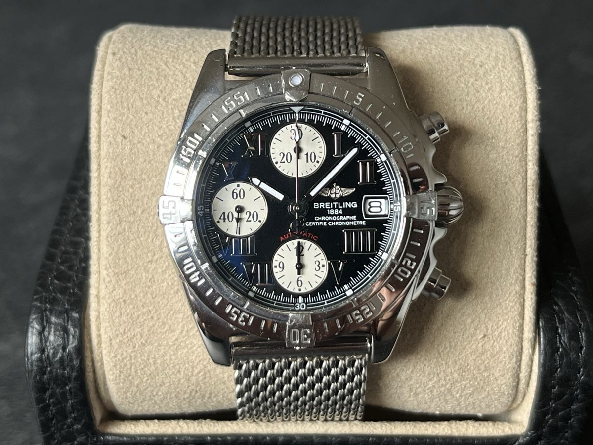 Breitling Orologi: BREITLING Uhr Chronograph 40mm | Revision Juni 2026 – Usato da Zürich venduto da Atelier-Sablier