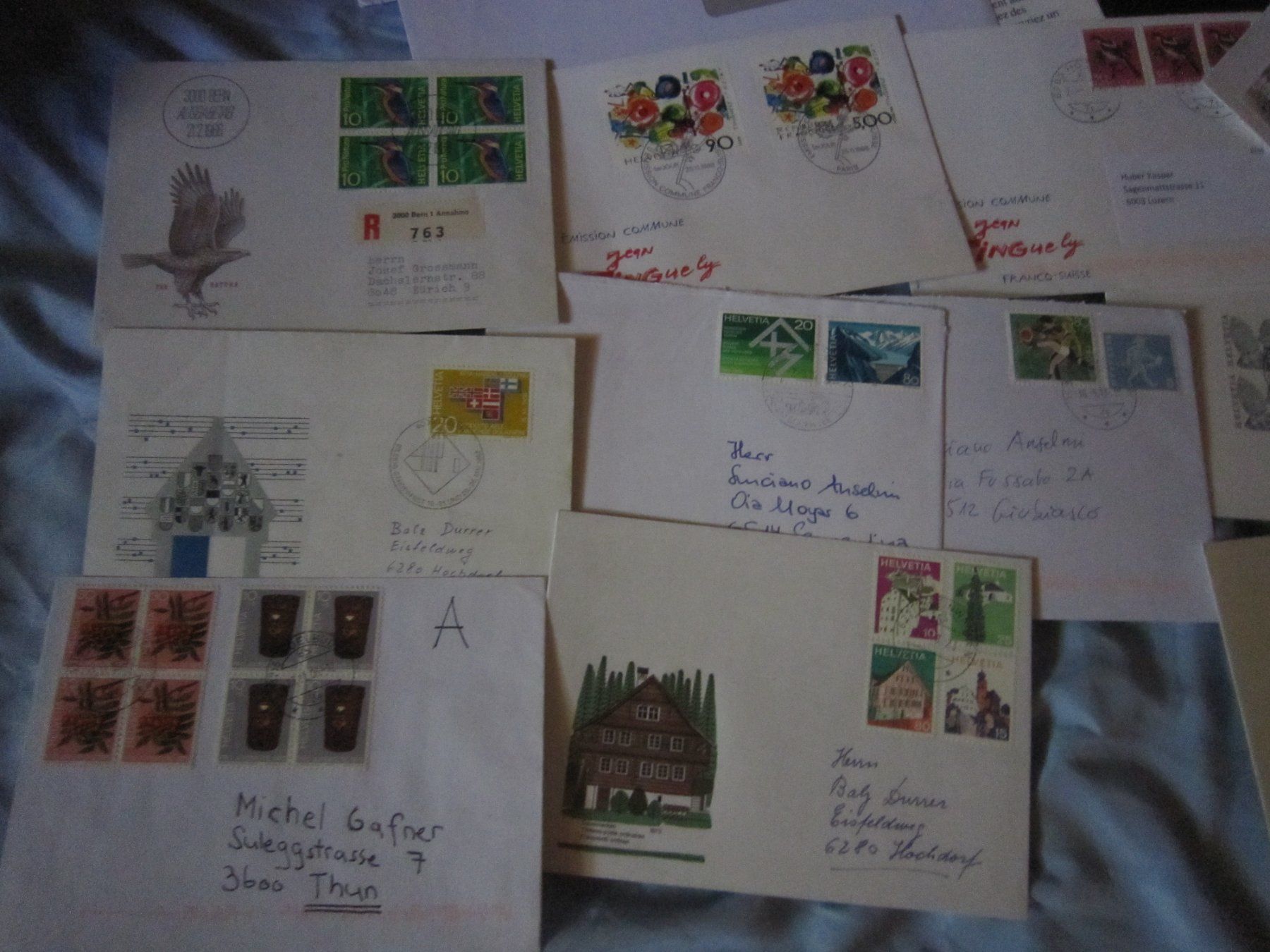 Tous les timbres: CH 5 schöne Sammlung Schweiz zu, Sortieren – D'occasion à Giubiasco par sal_9j6w 1