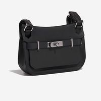 SAC HERMÈS JYPSIERE Taille  28. Noir