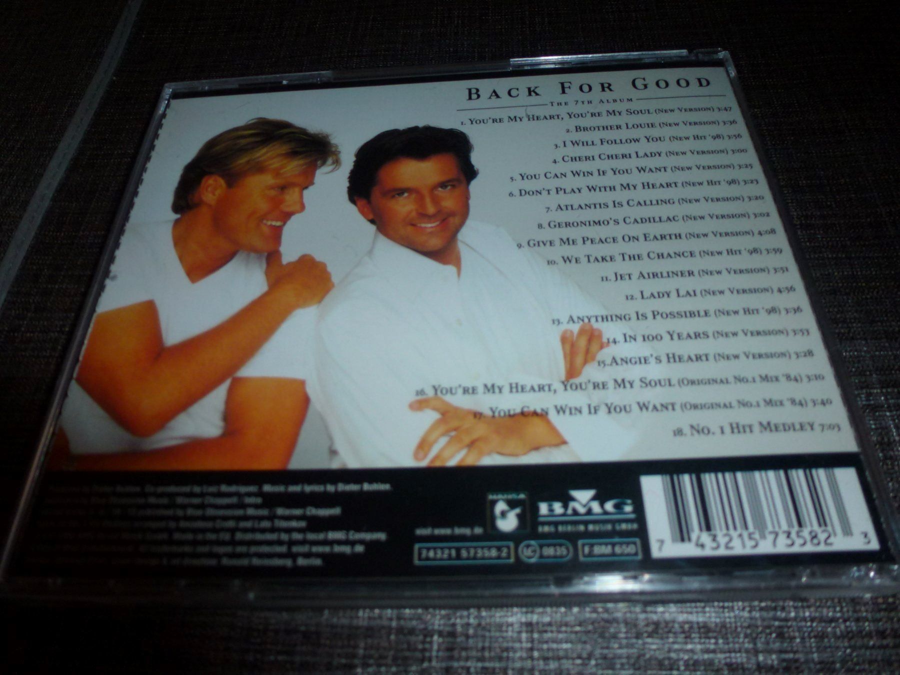 CDs: Modern Talking - Back for Good CD – Gebraucht aus Olten von Disc-Ausverkauf 1
