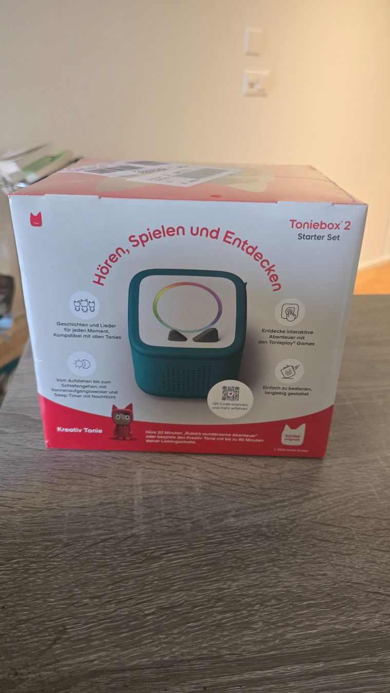 Tonies Giocattoli: Toniebox mit Figur guter Zustand – Usato da Ostermundigen venduto da Simoneschler 1