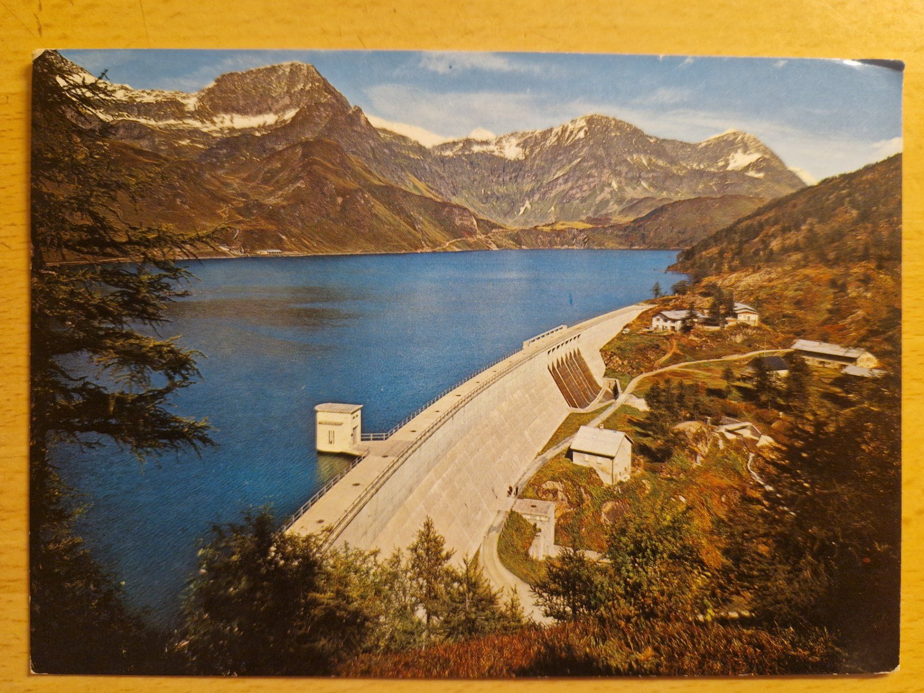 Ansichtskarten: PIORA Lago Ritom Staudamm – Neu (gemäss Beschreibung) aus Melchnau von Fishel