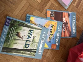 GEOkompakt Magazine 3 Ausgaben gebraucht 