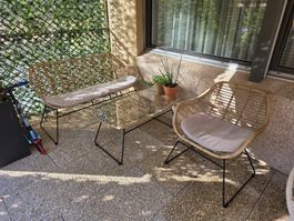 Gartenlounge, Ratan Optik