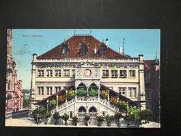 Ansichtskarte Bern Ratshaus 1914 koloriert  (V197)