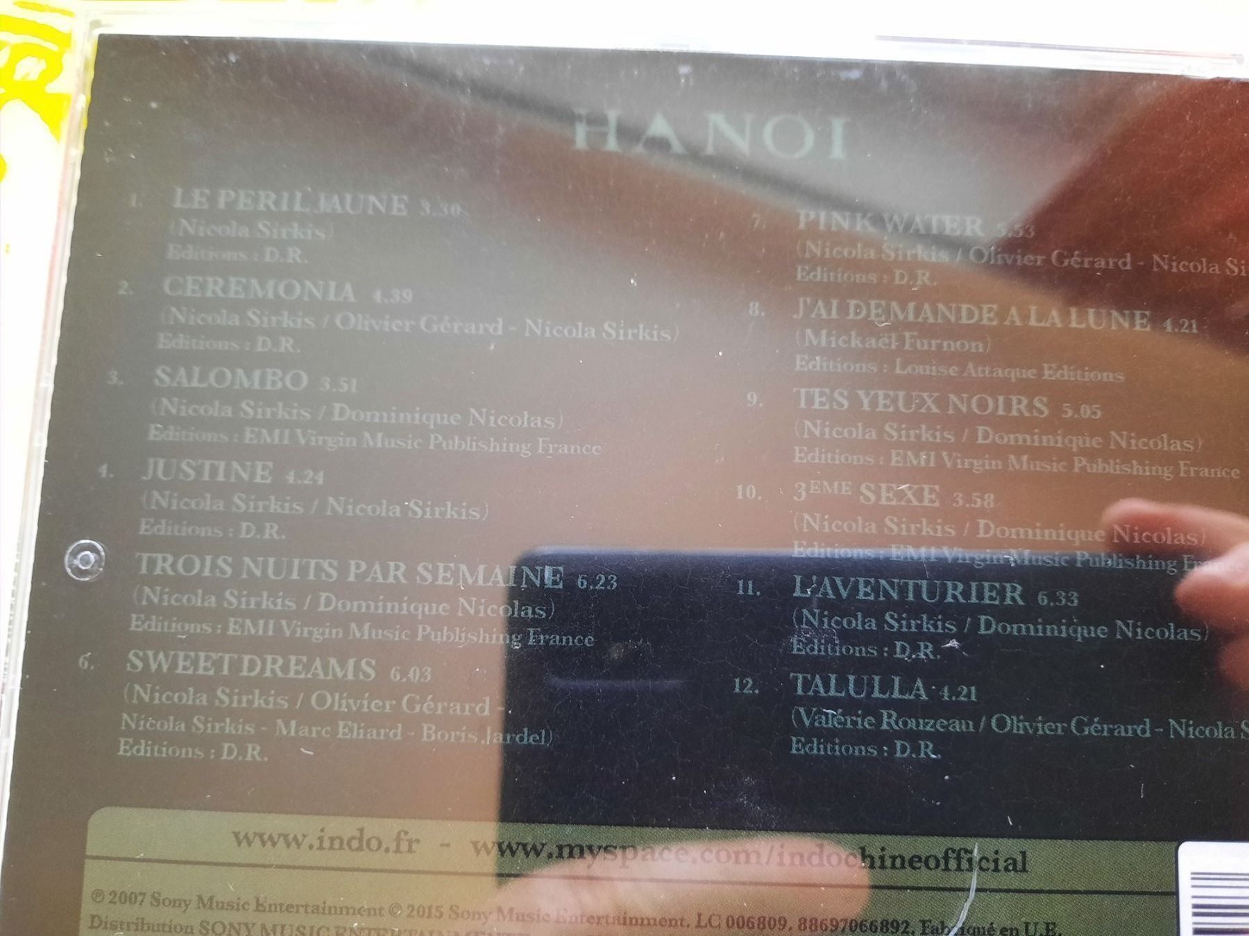 CD: CD- Indochine - Hanoi (Live) – Usato da Pully venduto da bro_n52j 2