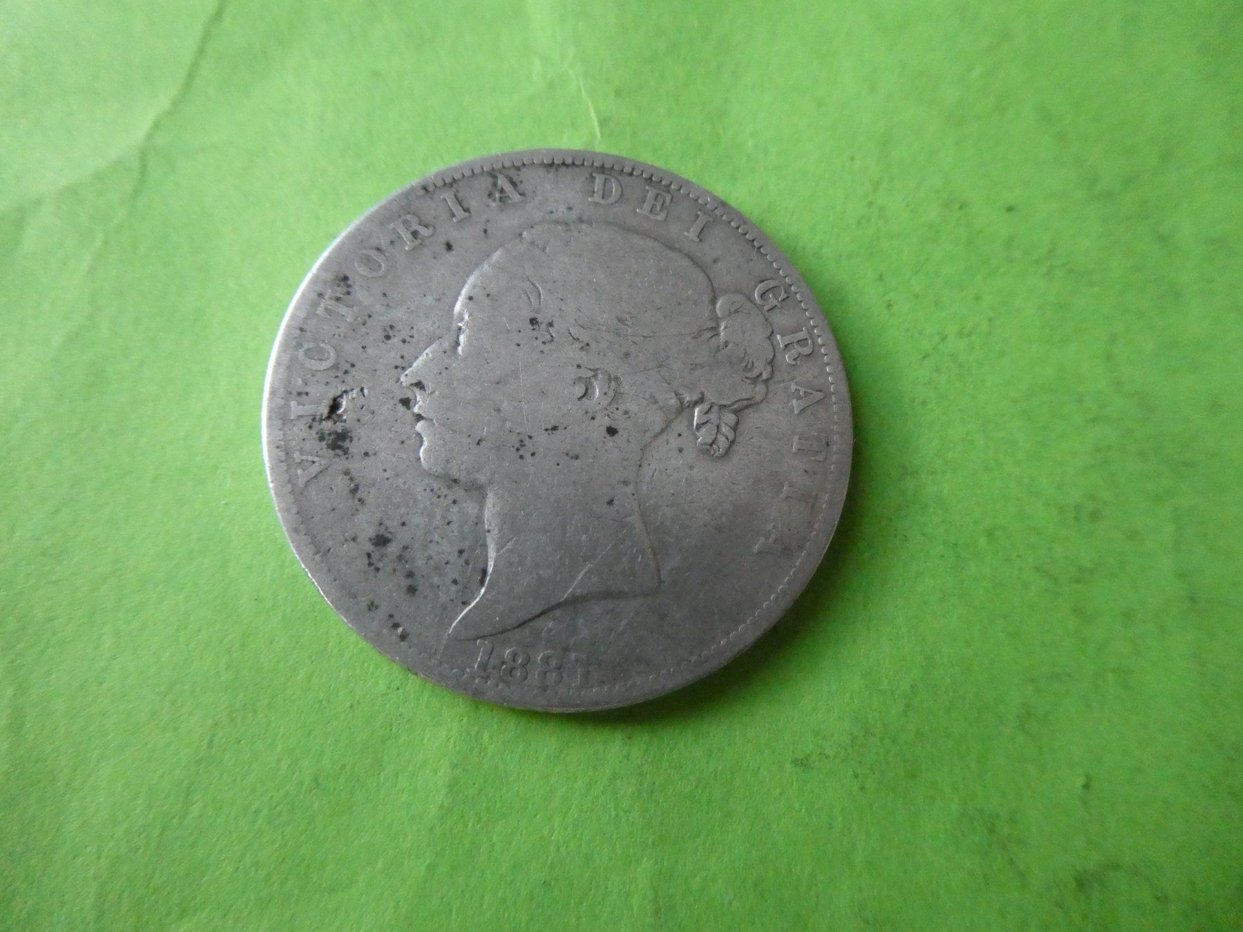 Tutti le monete: Grossbritannien 1881, Halfcrown  - Silber 13.56 g – Usato da Hinterforst venduto da Rohusri 1