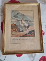 Eisiedeln Lithographie ORIGINAL   Rarität Schundpreis