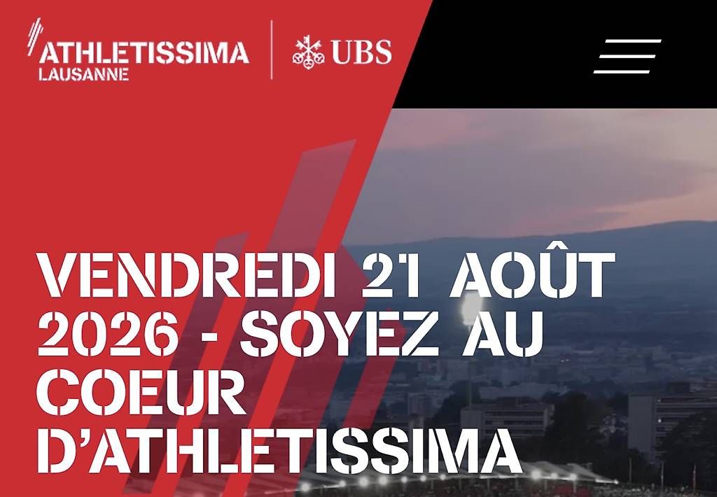 Biglietti: 2 billets Athletissima Lausanne - bloc 5a, premier rang – Nuovo e nell'imballaggio originale da Münsingen venduto da ours_le_lapin