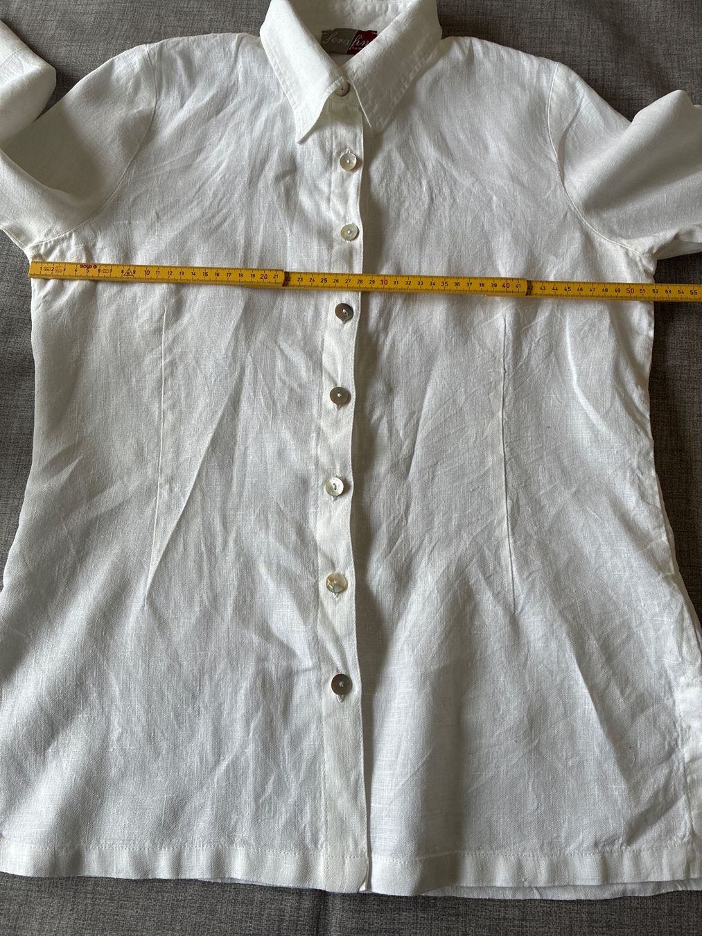 Camicette: Leinen Bluse/Blusenjacke von Serafini Gr 40 – Usato da Davos Platz venduto da nanigl 5