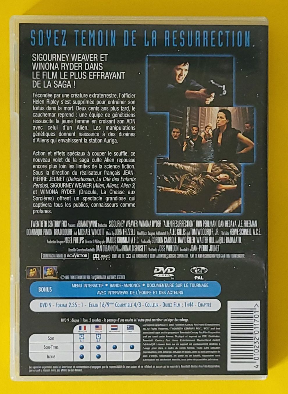 Alle DVDs: DVD - Aliens I à IV – Gebraucht aus Pully von Stewoui 7