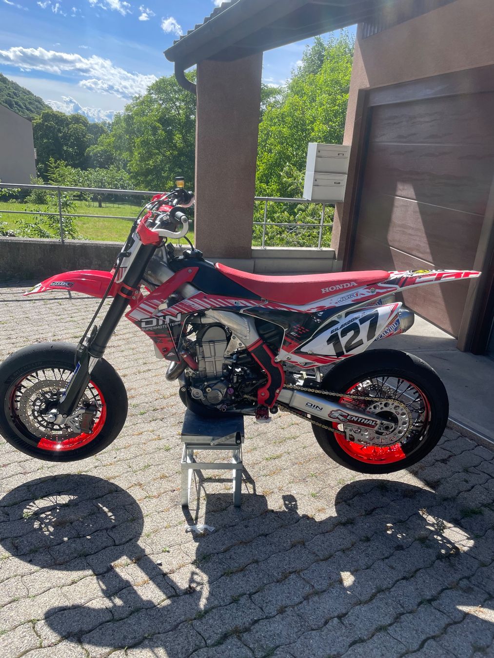 Honda Strada: Honda crf 450 r supermotard – Usato da Brè sopra Lugano venduto da ron_c2hb 1