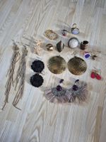 Lot de bijoux : bagues et boucles d'oreilles variée