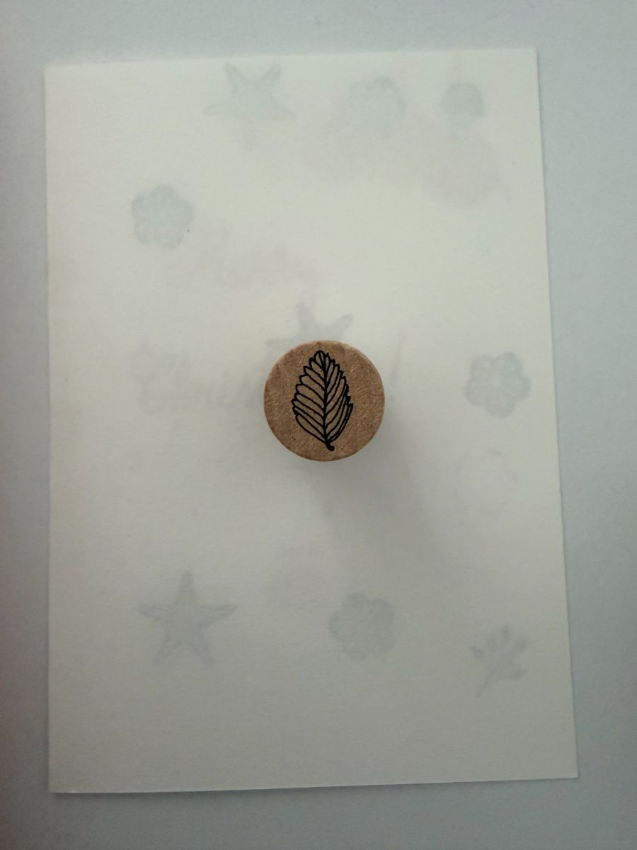 Timbri: Rubber Stamp Leaf Design – Usato da Thun venduto da dar_fz6y