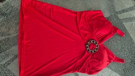 Maglia canotta rossa estiva