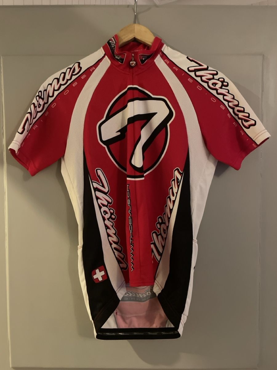 Thömus Canottiere & Pantaloni: Maillot de cyclisme Thömus Taille S – Usato da Fribourg venduto da Mymikrakra01 2