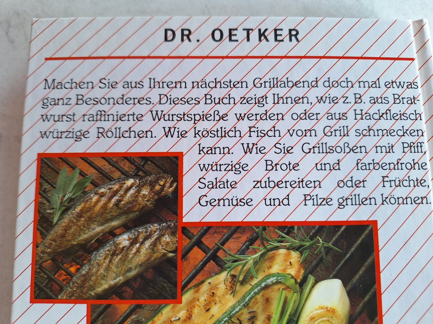 Libri: 2 STK DR. OETKER GRILLBÜCHER – Usato da Huttwil venduto da Kunterbuntli 2
