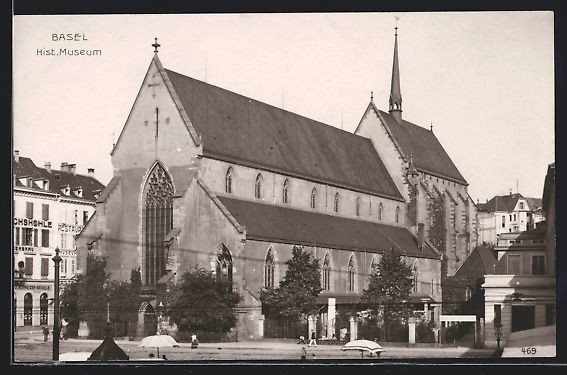 Ansichtskarten: AK Basel, Historisches Museum – Gebraucht aus Berlin von bartko-reher