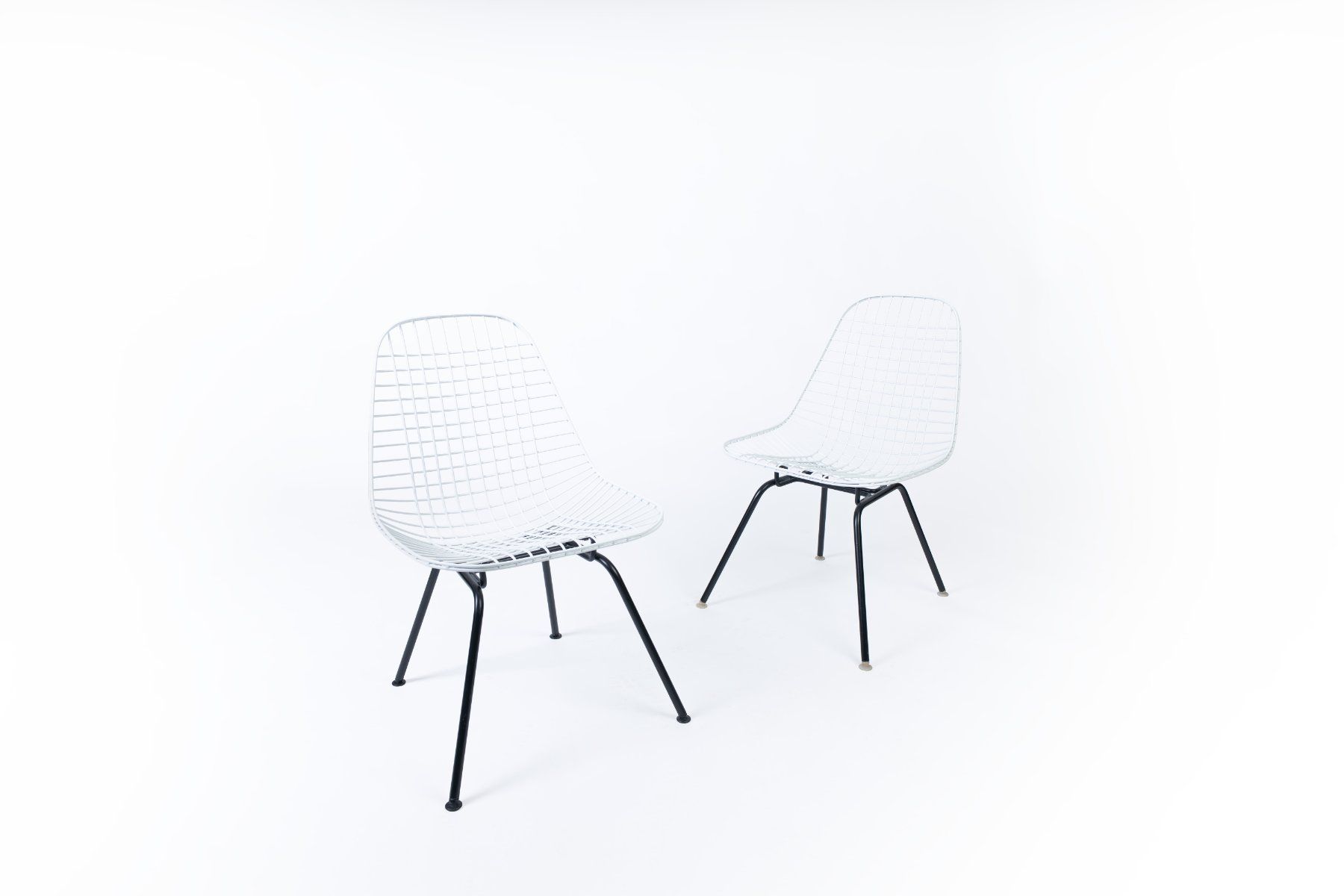 Herman Miller Sedie: Lounge Eames Wire Chairs - Ray & Charles Eames – Usato da Schlieren venduto da faebl.info