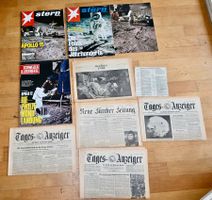 DIVERSE Magazine & Zeitungsteile MOND & LANDUNG zeitgemäss