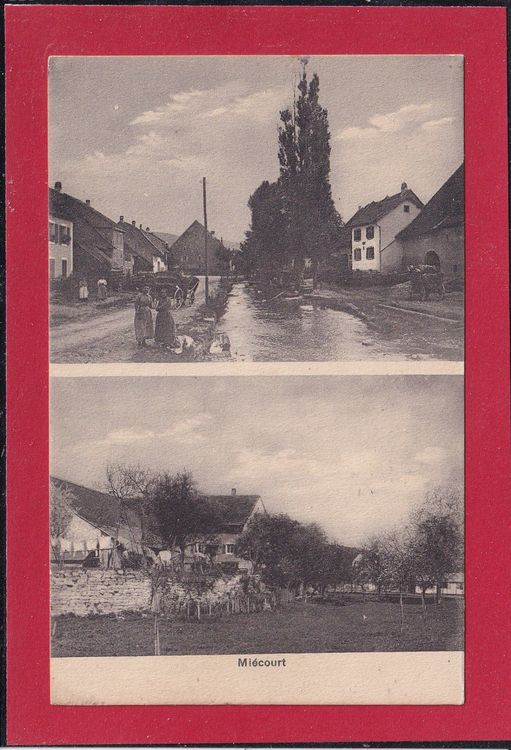 Miécourt 2 images 1915 Kaufen auf Ricardo