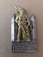 Plakette Eidgenössisches Schützenfest Luzern 1939