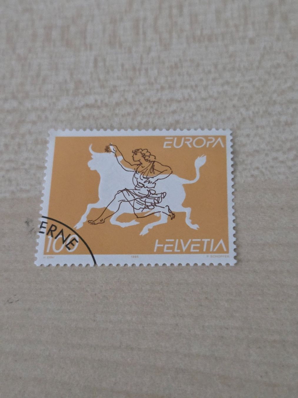 Tutti i francobolli: 1995 Europamarken – Usato da Aarau venduto da Casl63