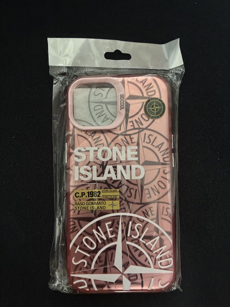 Stone Island Covers & Schutzfolien: STONE ISLAND CASE PINK IP15 – Neu (gemäss Beschreibung) aus Taverne von YOHISTORE