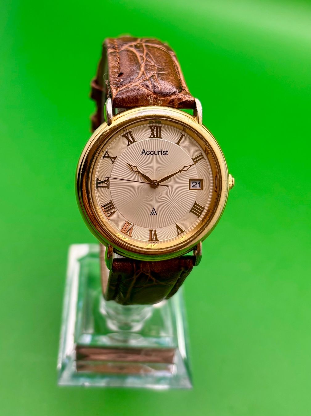 Orologi: ACCURIST: EINE BEKANNTE BRITISCHE TRADITIONSMARKE – Usato da Rorschach venduto da ZeitWerk.10 5