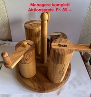 Menagere Olivenholz Set