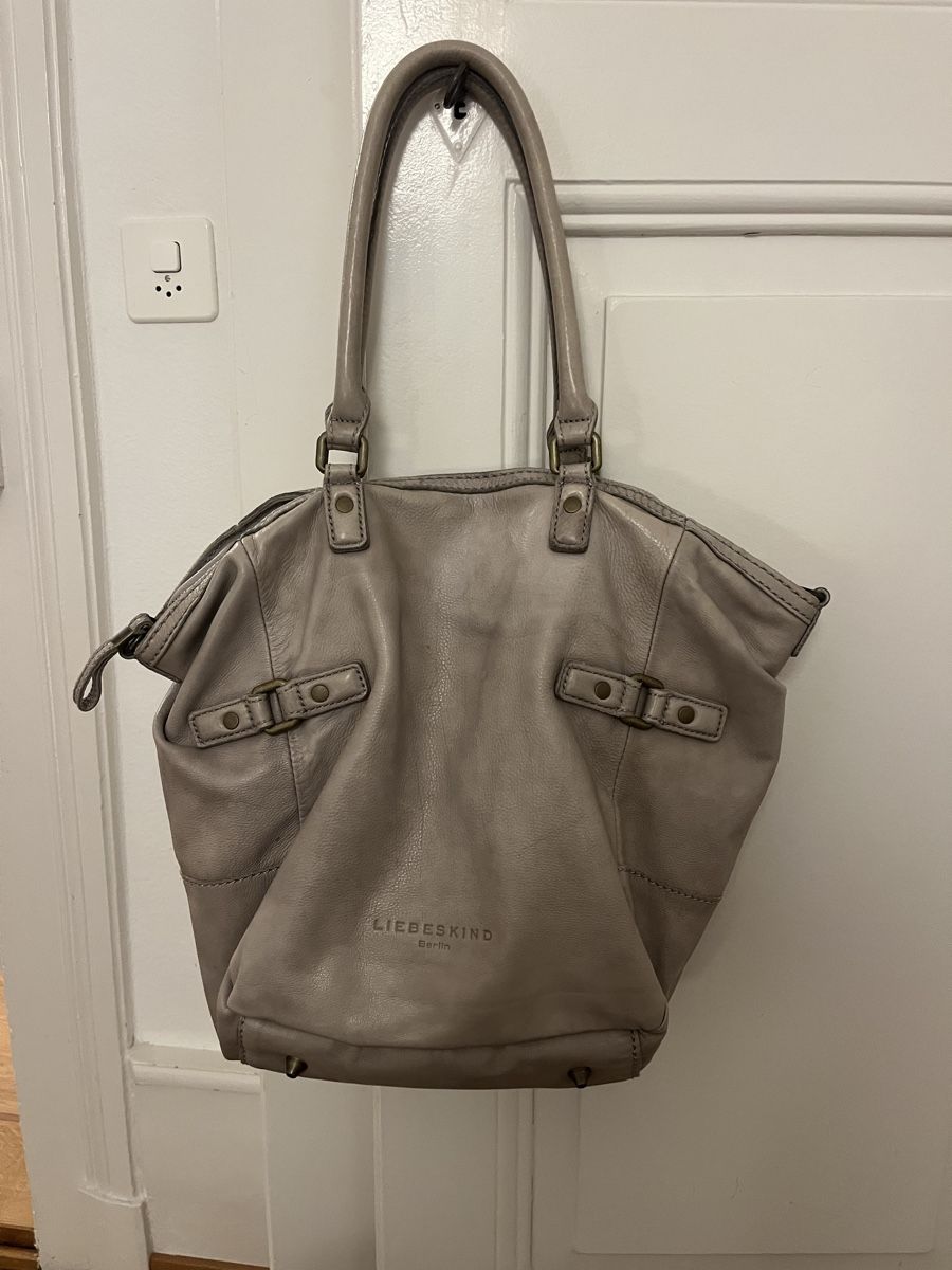 Liebeskind Borse da donna: Liebeskind Berlin Ledertasche Grau – Usato da Bern venduto da jol_8hxs