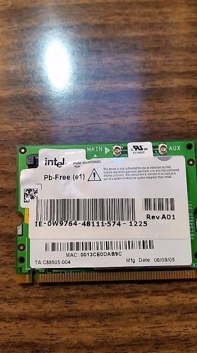 Unità & Adattatore: Wireless-Carte DELL – Usato da Effretikon venduto da Baumpe01