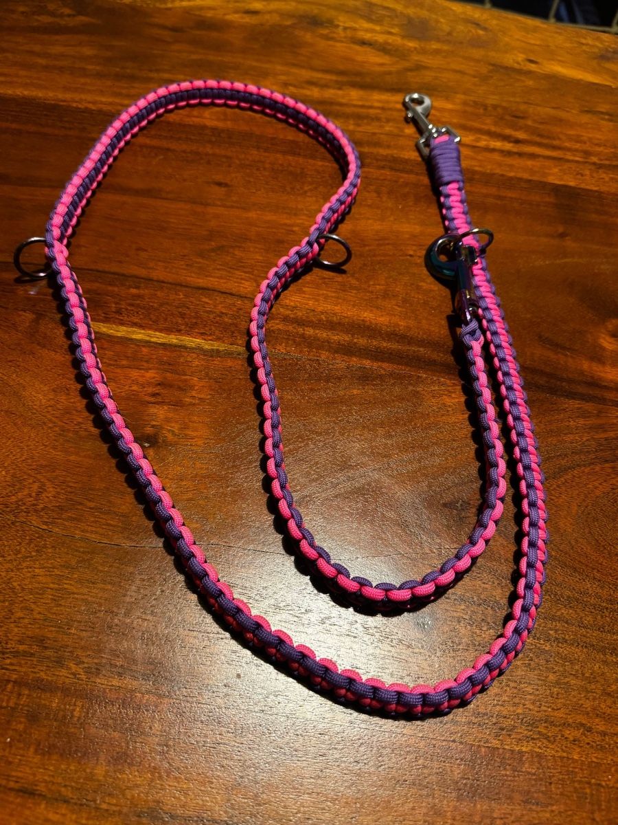 Guinzagli & Collari: Hundeleine pink/violett – Nuovo e nell'imballaggio originale da Egg b. Zürich venduto da Brocki_Insel_Egg 4