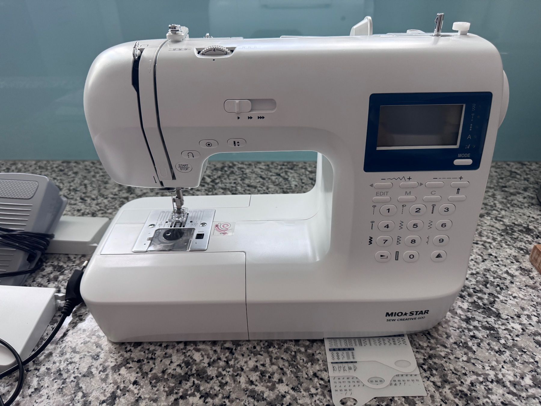 Mio Star Nähmaschinen: MIO STAR SEW CREATIVE 600 - Näh-/Stickmaschine – Gebraucht aus Kloten von Cleopatrad