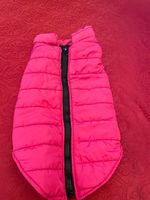 Hund Jacke Mantel Rosa Rücken 36cm