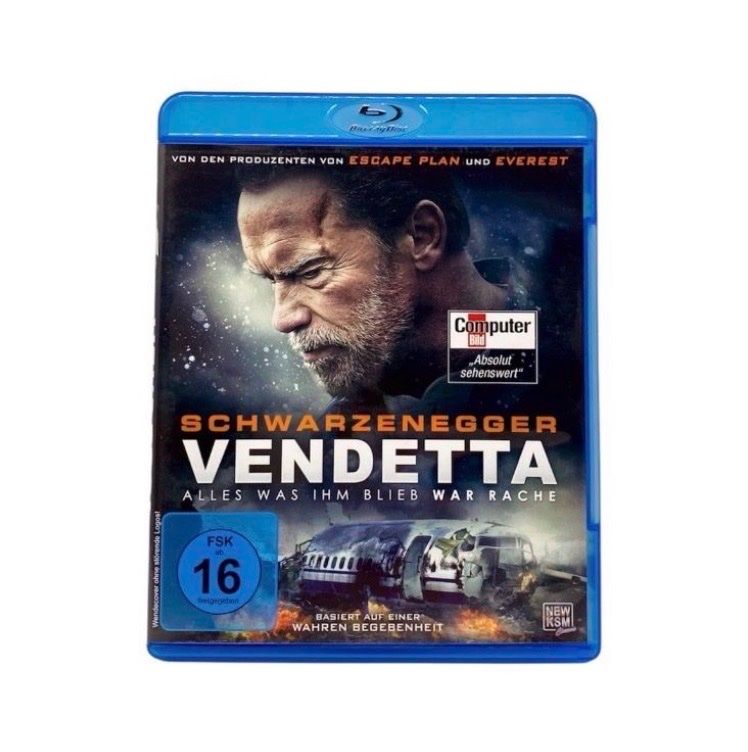 Alle DVDs: Vendetta Arnold Schwarzenegger Blu-ray – Gebraucht aus Teufenthal AG von Retro-Stash-Shop
