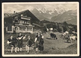 Biel, Folkloregruppe Moserbuebe und weid